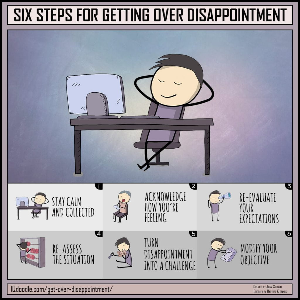 Six Steps for Getting Over Disappointment