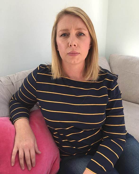 Clare Matthew, 40, (pictured) decided to cheat on her first husband because their marriage was emotionless and she felt alone 