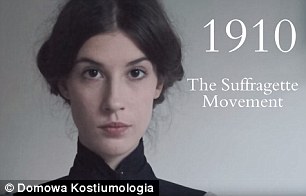 Looking at home: Women in Poland gained the right to vote in 1918, so the Suffragette Movement was Karolina