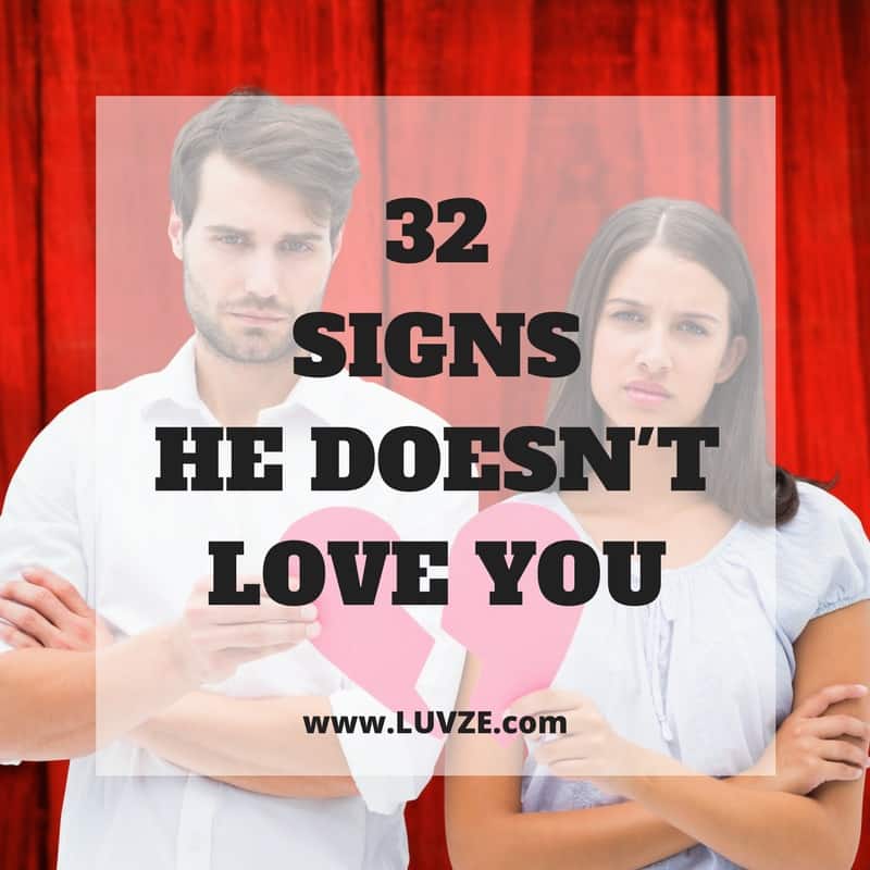 32 signs he doesn